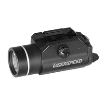 Airsoft компактный пистолет светильник QD быстро отсоединяется тактическое оружие светодиодный 400 люмен винтовка пистолет Флэш-светильник для 20 мм рельс