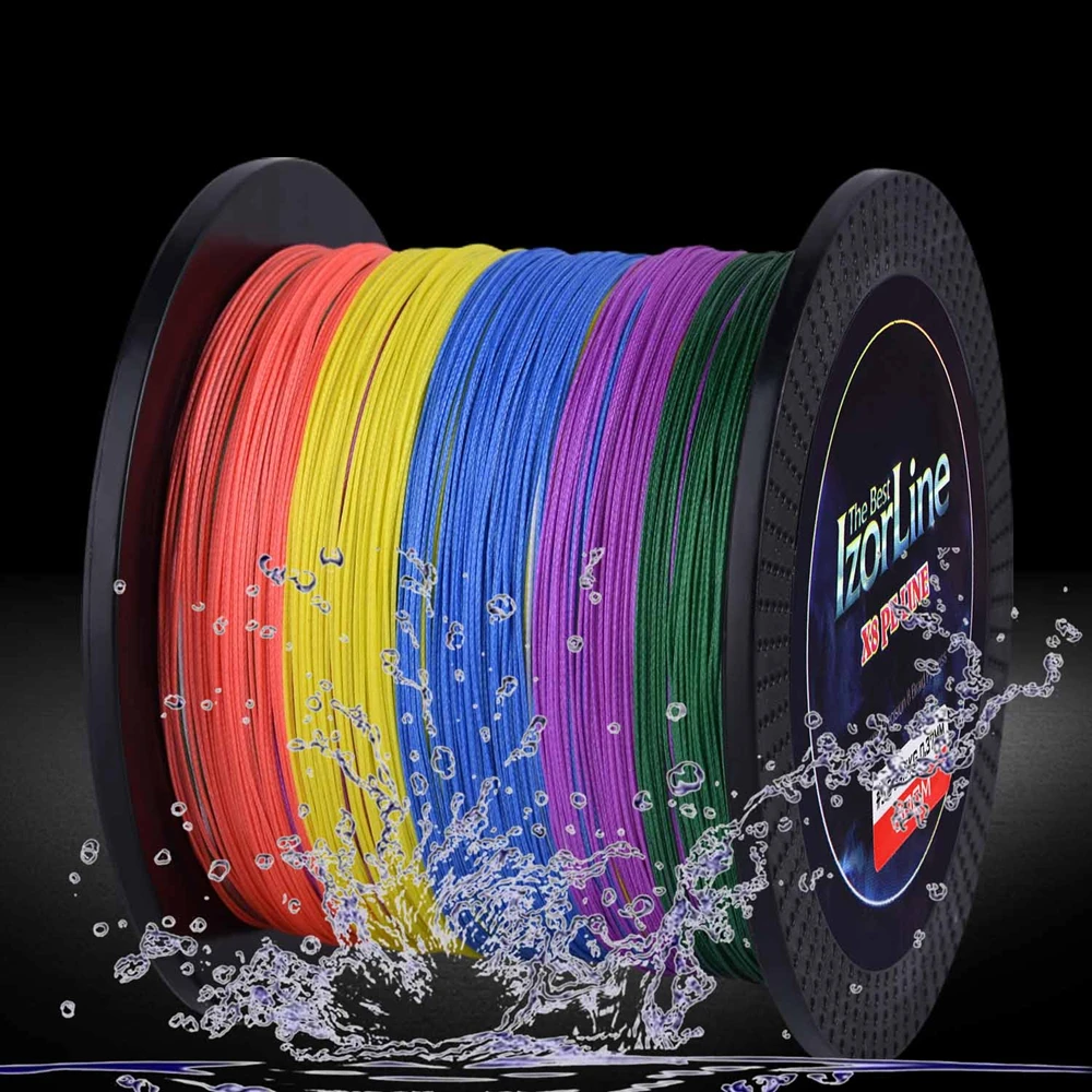 Goture IzorLine 8 Strands 500m 300m PE Braided Fishing Line Multifilament  Super Strong Cords Carp Sea Lines 29-76LB