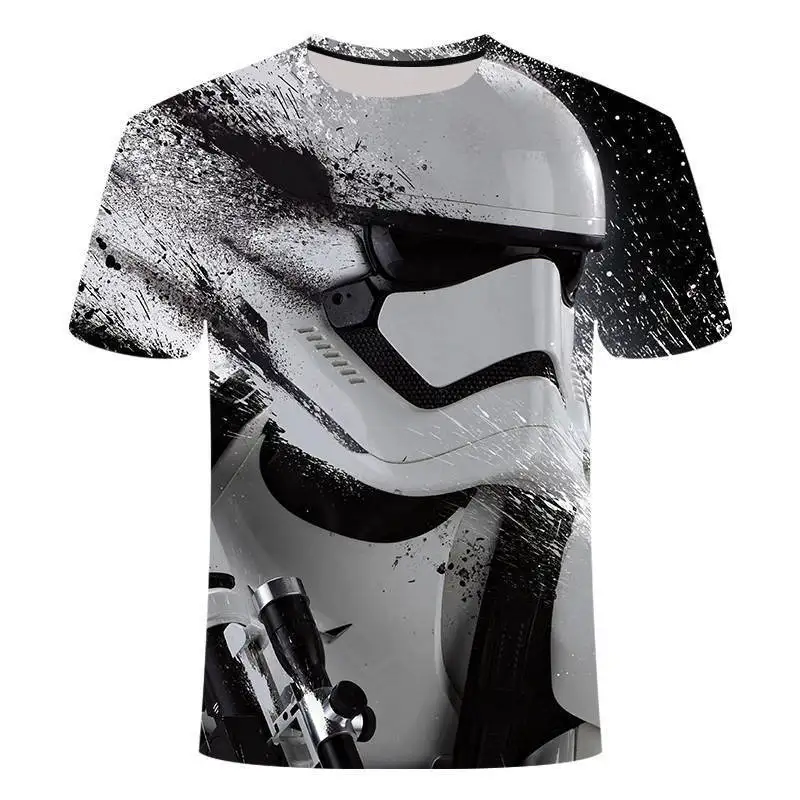 

2019 Star Wars Popular Creativity Man Short Sleeve T shirt Pity 3d Printing tshirt streetwear summer top t-shirt