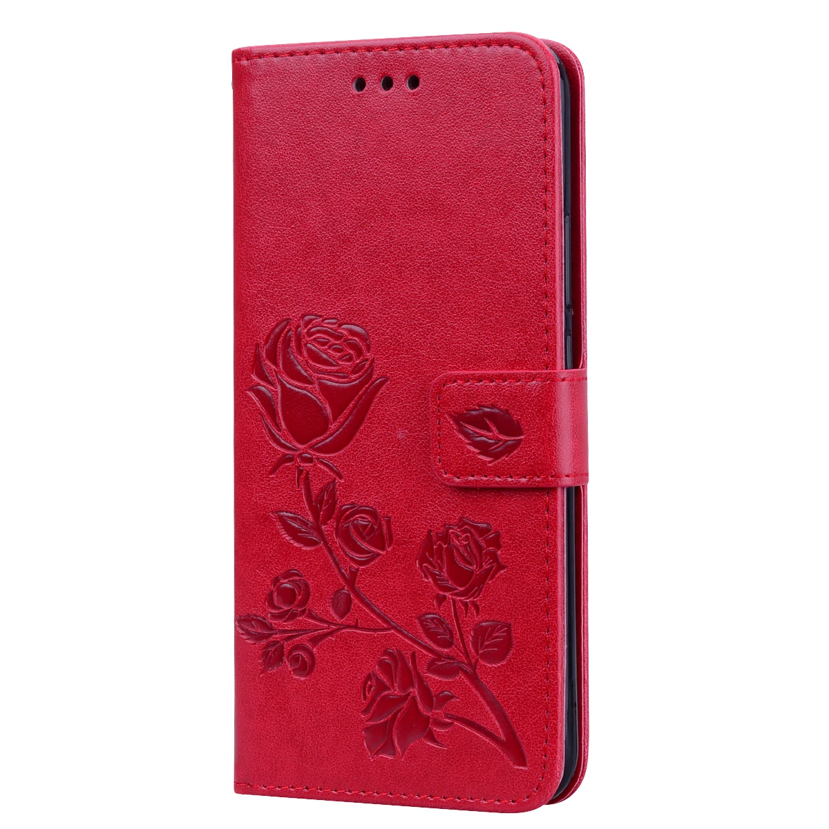 Чехол для fundas zte Blade X9 zte X9 держатель для карт PU кожаный чехол для телефона чехол для zte Blade X9 защитный чехол держатель для карт кобура - Цвет: MGH Red