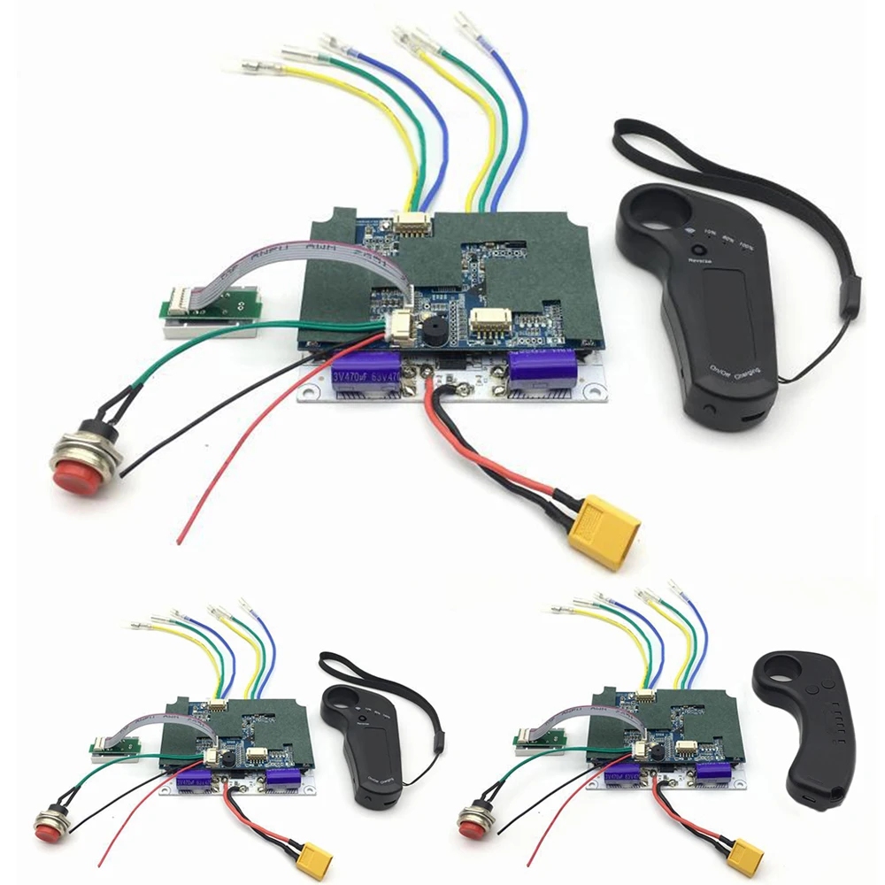 

Durable And Practical 36V Electric Skateboard Controller Sine Wave Dual Drive Hub Motor Control Board High Stability