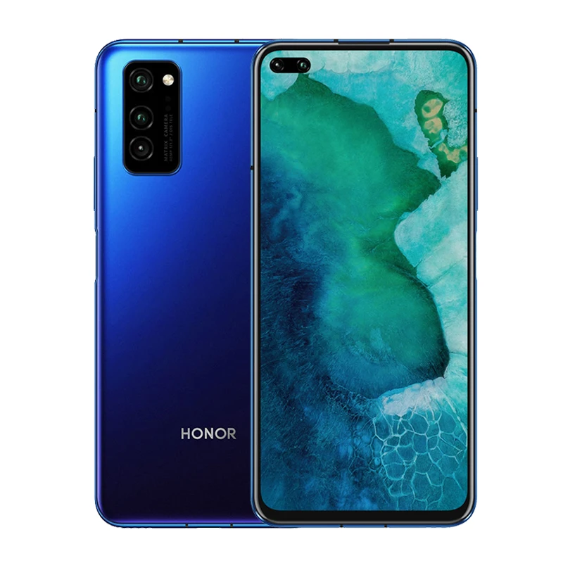 Мобильный телефон Honor V30 Pro 5G, 6,57 дюймов, 8 ГБ+ 256 ГБ, четыре ядра, Кирин, Android 10 AI, тройная камера, 40 Вт, SuperCharge Samrtphone