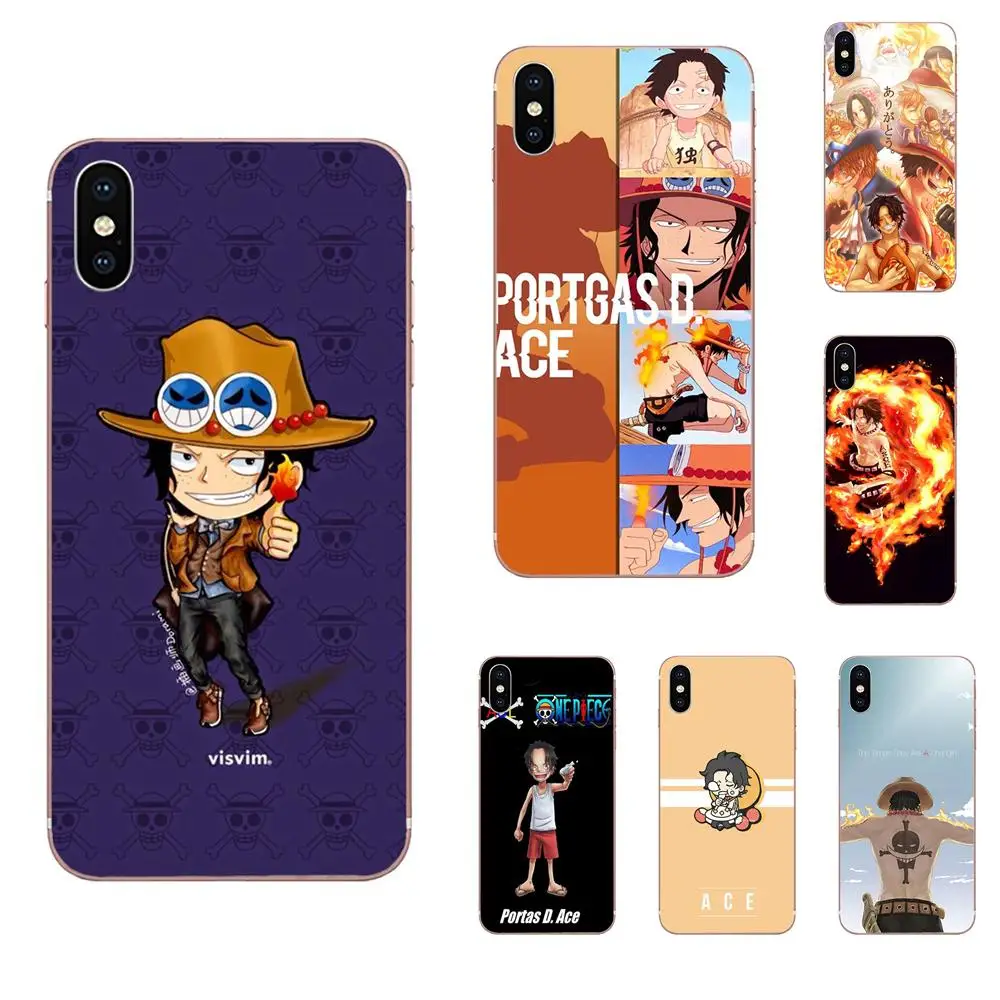 Мягкая крышка аккумулятора Чехол аниме Одна деталь Portgas D Ace дизайн для Xiaomi Redmi Note 2