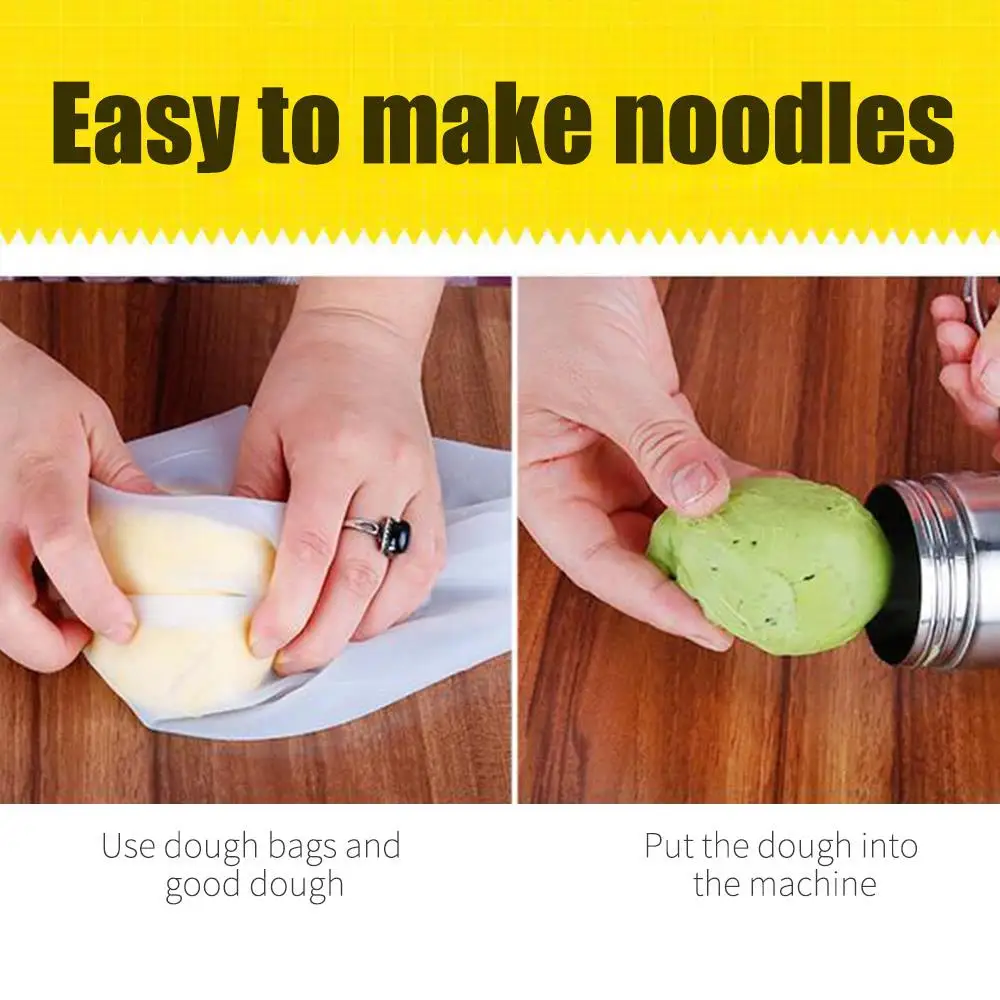 Резак для лапши из нержавеющей стали ручной измельчитель чеснока лука спагетти