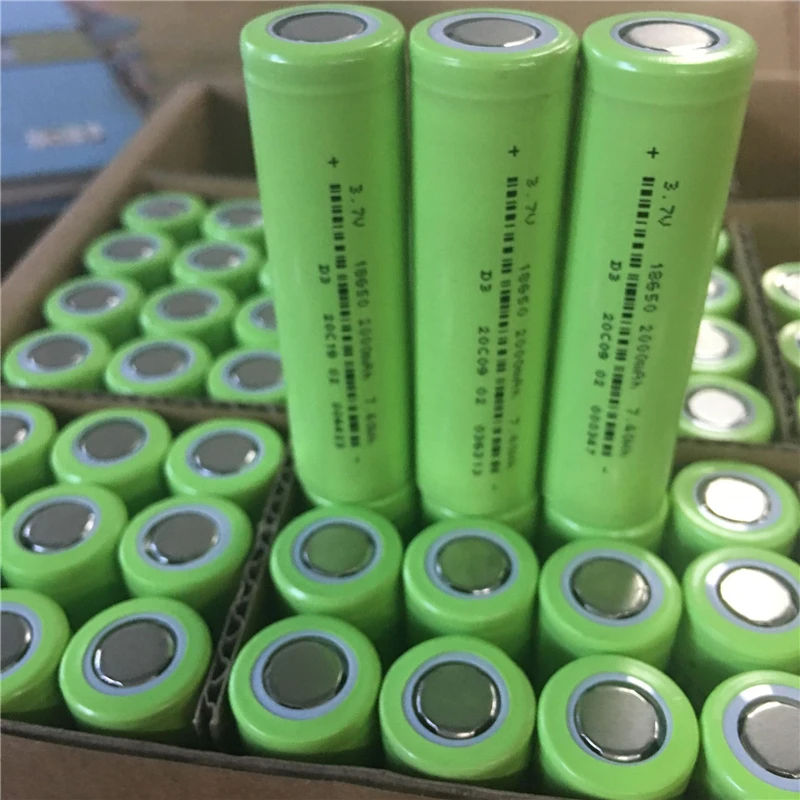 Высококачественная аккумуляторная батарея INR 3C power 18650 2000 мАч 3 7 в литий ионная с