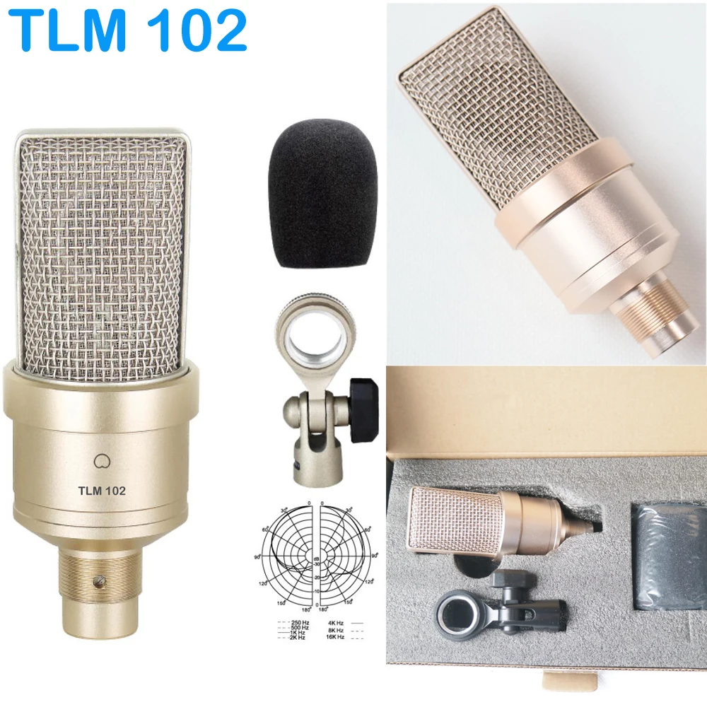 VSM-5 | Large Diaphragm XLR Studio Cardioid Condenser Mic | Movo