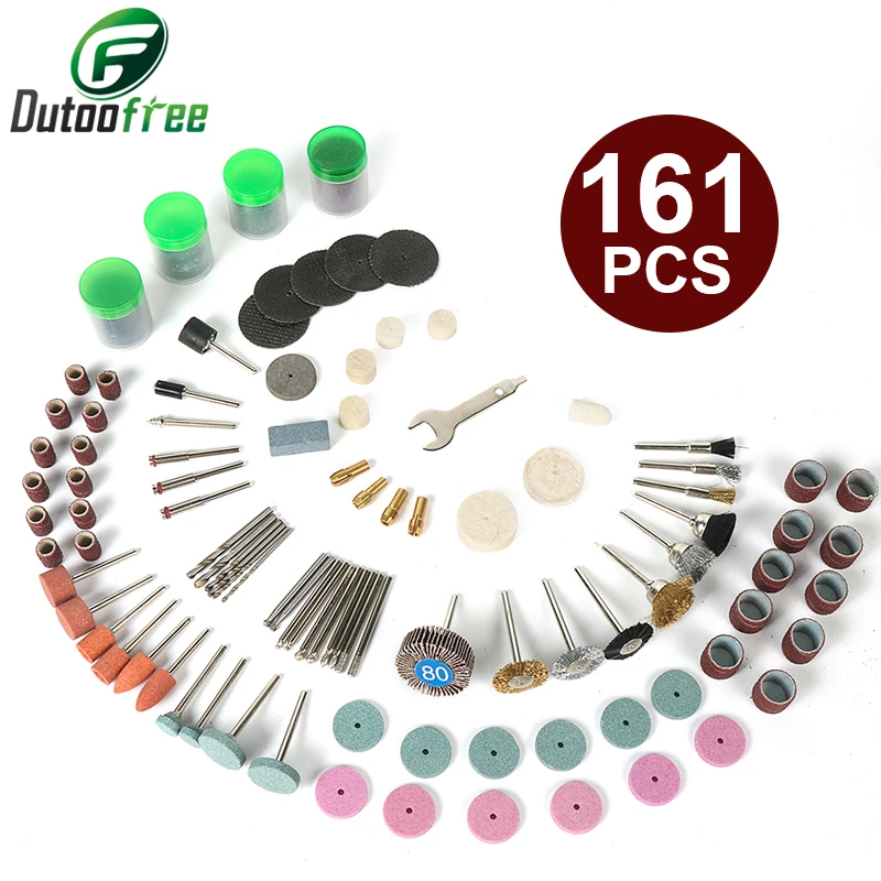 Dremel para pulir la carpintería, accesorios para Mini taladro grabador Dremel, de accesorios para herramientas eléctricas, 161 unids/lote|mini cutting drill|disc dremelaccessories tools - AliExpress