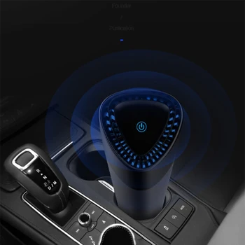 

Car Air Purifier Air Cleaner with Negative Ion Hepa Filter Fresh Portable USB Design Car Ion Purifier CJ-3