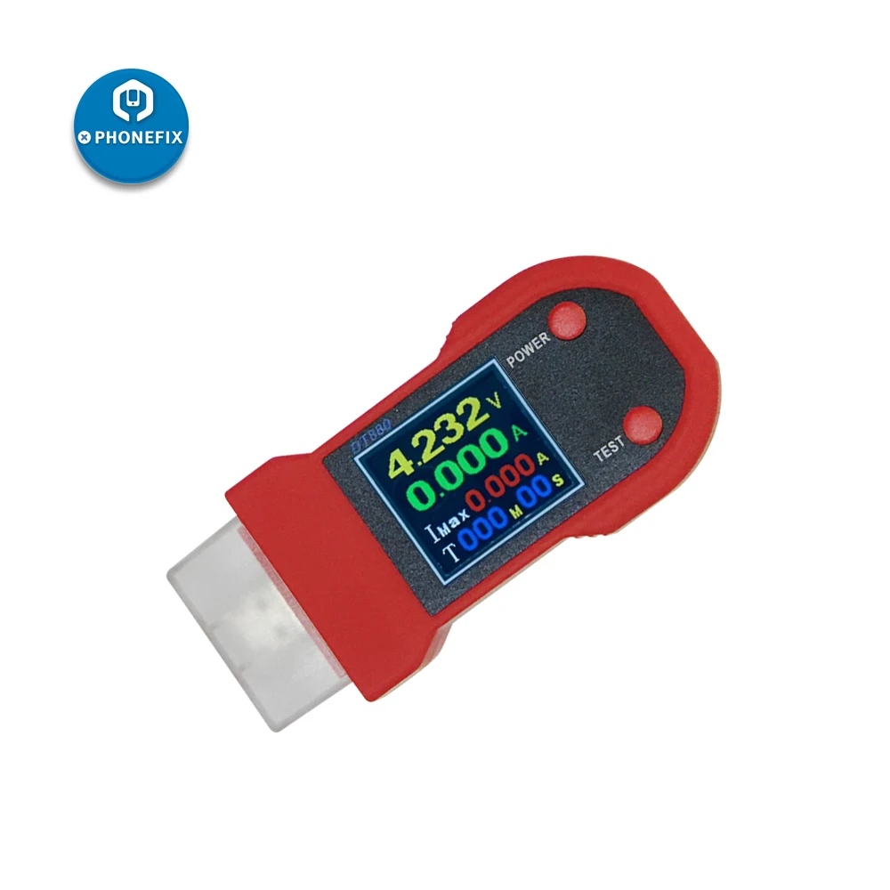 PHONEFIX телефон usb зарядный порт Текущий тестер USB PD Измерение Цифровой вольтметр для iPhone 6 6S 7 7P 8 X XS