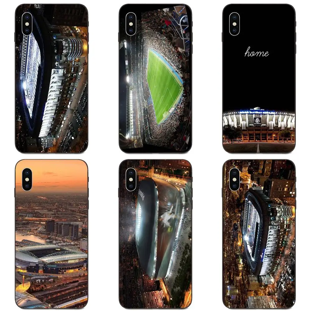 Soft Design Customized For Xiaomi Redmi Mi Note 2 3S 8 9 Lite SE Pro Estadio Santiago Bernabeu | Мобильные телефоны и