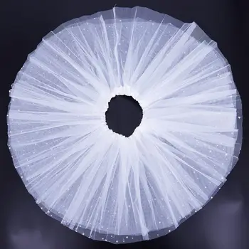 

Smart Baby Girl Clothes Stars Sequins Mini Dress Ballet Dance Fluffy Tutu Skirt white