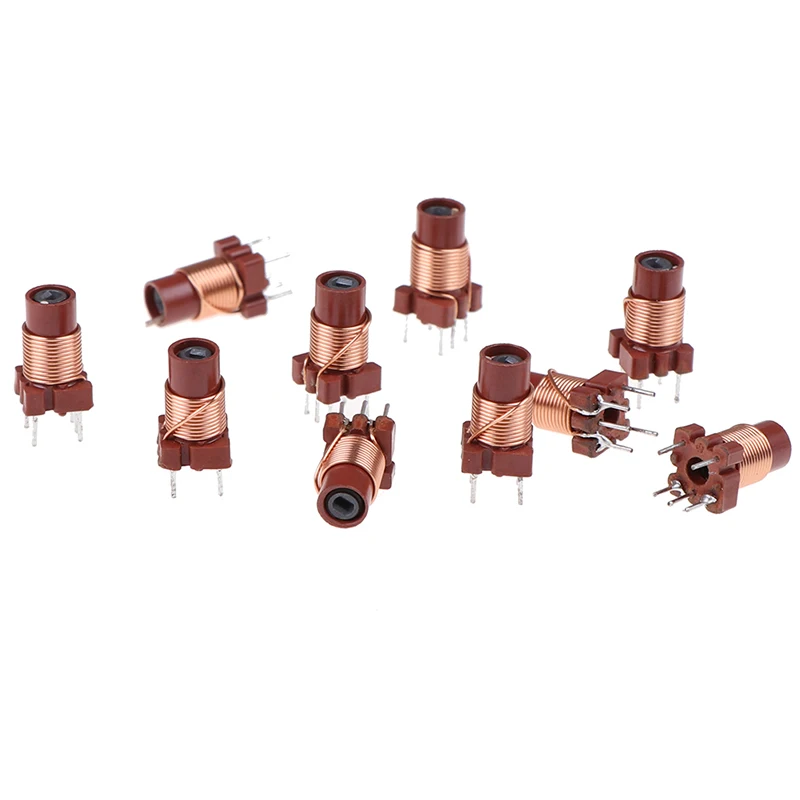 12T 0.6uh-1.7uh Adjustable High-Frequency Ferrite Core Inductor 10pcs power inductor fixed inductor smd inductor