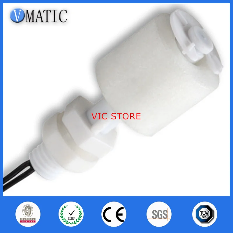 10 Pcs Proximity Cost Leveling White Vertical Float Switch Pp Controller Sensor VC1043-P