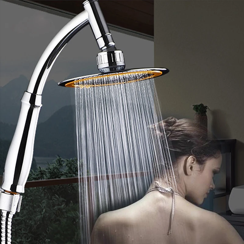

Shower Head Adjustable Water Saving Rain Handheld Shower Big 6 Inch High Pressure Bathroom Rainfall Shower SPA Shower Head