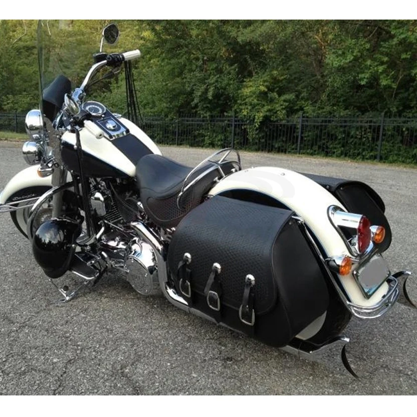 Одна пара мотоцикл Рыбий Хвост Глушитель На выхлопную трубу трубы для Harley Sportster XL883 1200 круизер Чоппер Боббер кафе гонщик