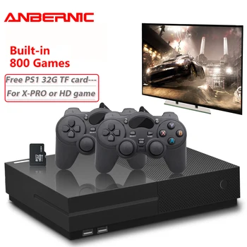 

PS1 Video Game Console 64Bit 4K HD HDMI Output Retro 800 Classic Family Retro Games TV 32G XPRO joystick for gift xbox ones