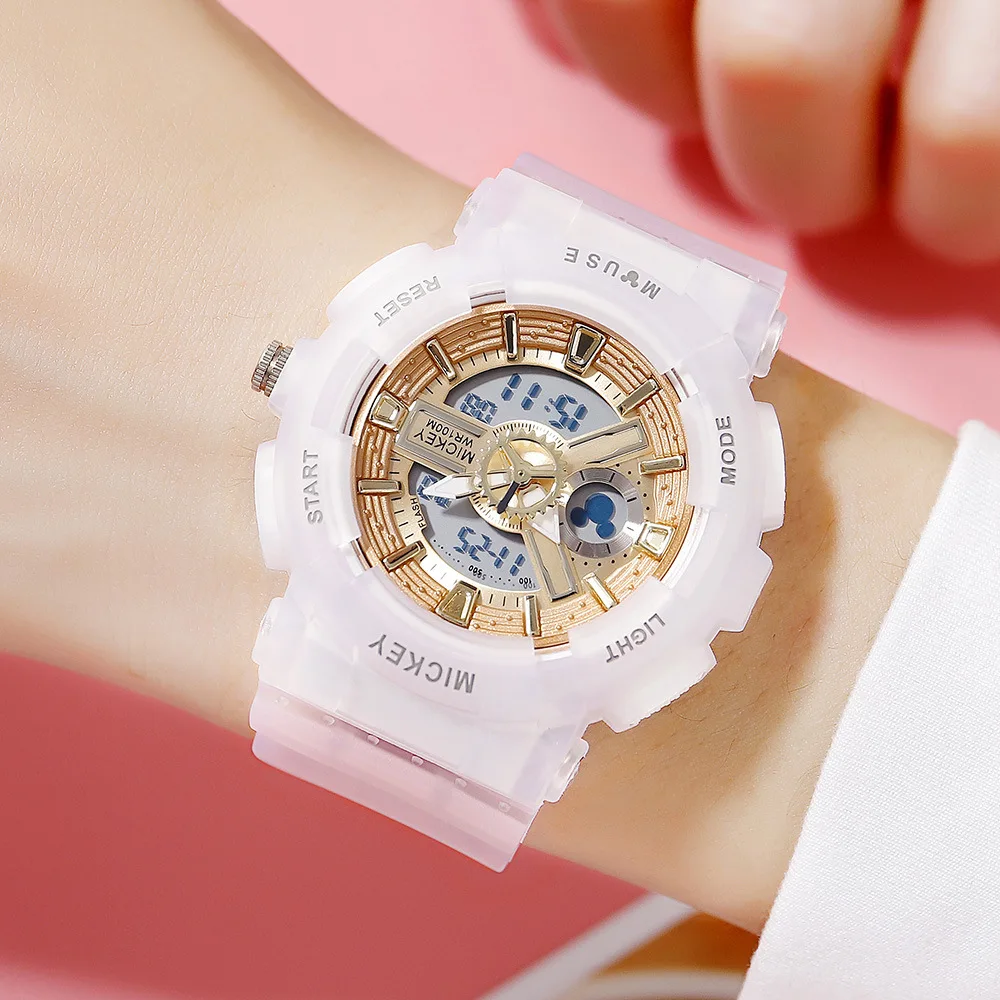 Оригинальные детские часы Disney классные многофункциональные электронные для