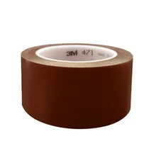 

3M 471 Identified Tape Brown PVC 766 Single Side Adhesive Warehouse 5S Positioning Mark No Trace