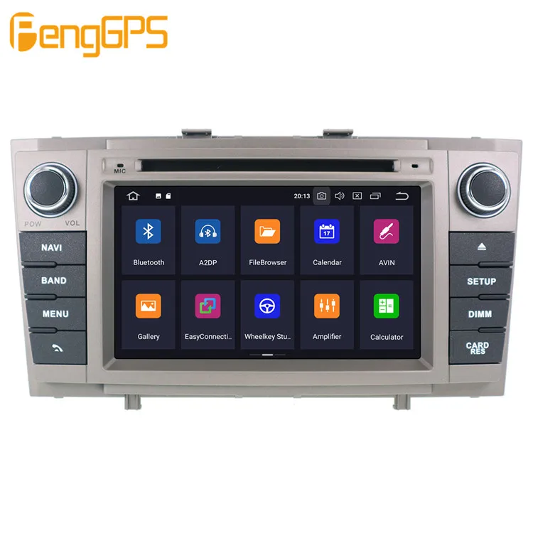 Android 9,0 PX5 4+ 64 ГБ Автомобильный dvd-плеер встроенный DSP Автомобильный мультимедийный радио для Toyota Avensis T27 2009- gps навигация