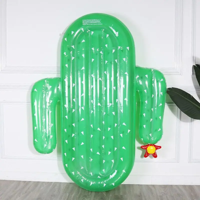 

Cactus Swimming Ring Inflatable Giant Adult Pool Float Mattress Beach Water Rings Sea Party Lifebuoy Summer
