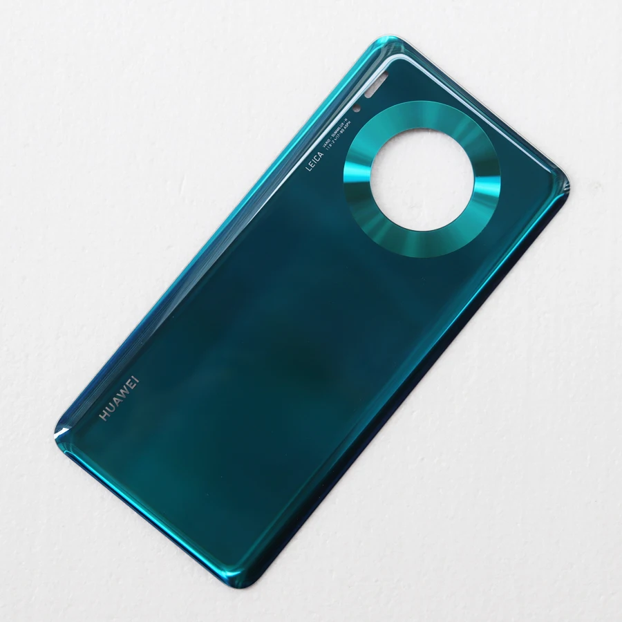 Стекло для huawei mate 30 mate 30 Задняя крышка батареи Задняя Дверь Корпус Запасные части+ наклейка клей