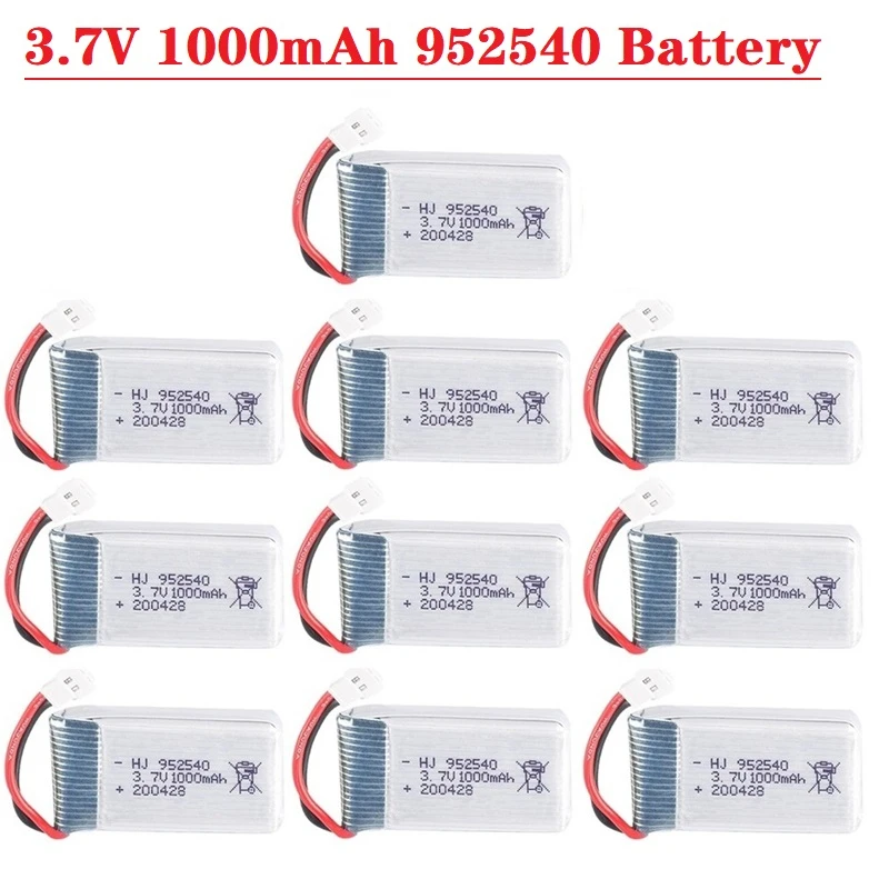 1000mAh 3 7 v lipo батарея для KY601S SYMA X5 X5S X5C X5SC X5SH X5SW M18 H5P HQ898 K60 HQ-905 CX30 аккумуляторная |