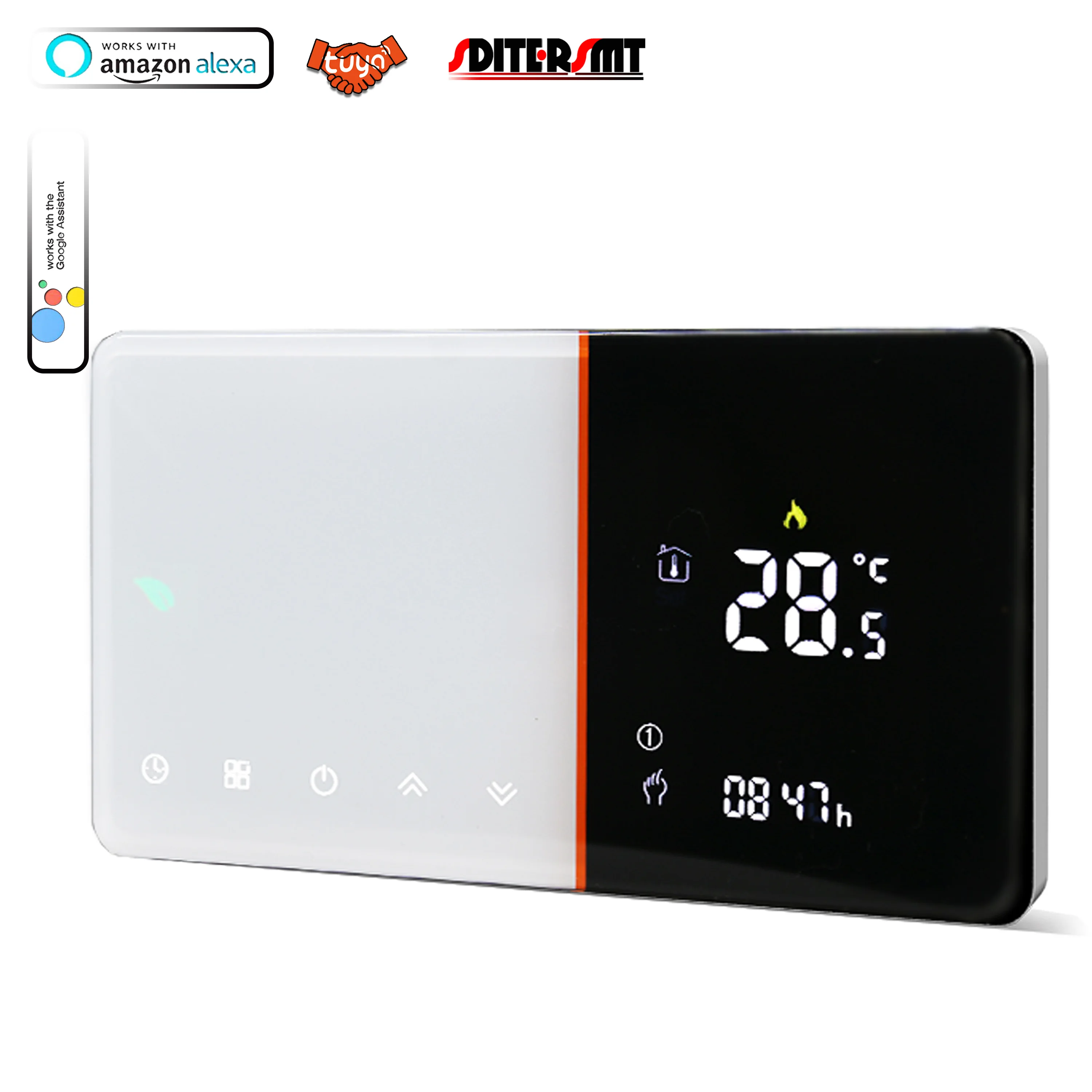 24v 220v Rs485/wifi Thermostat Heating Dual Sensor For Residential Hvac  System Automatically Obtains Temperature Humidity Pm2.5 - Electric Water  Heater Parts - AliExpress