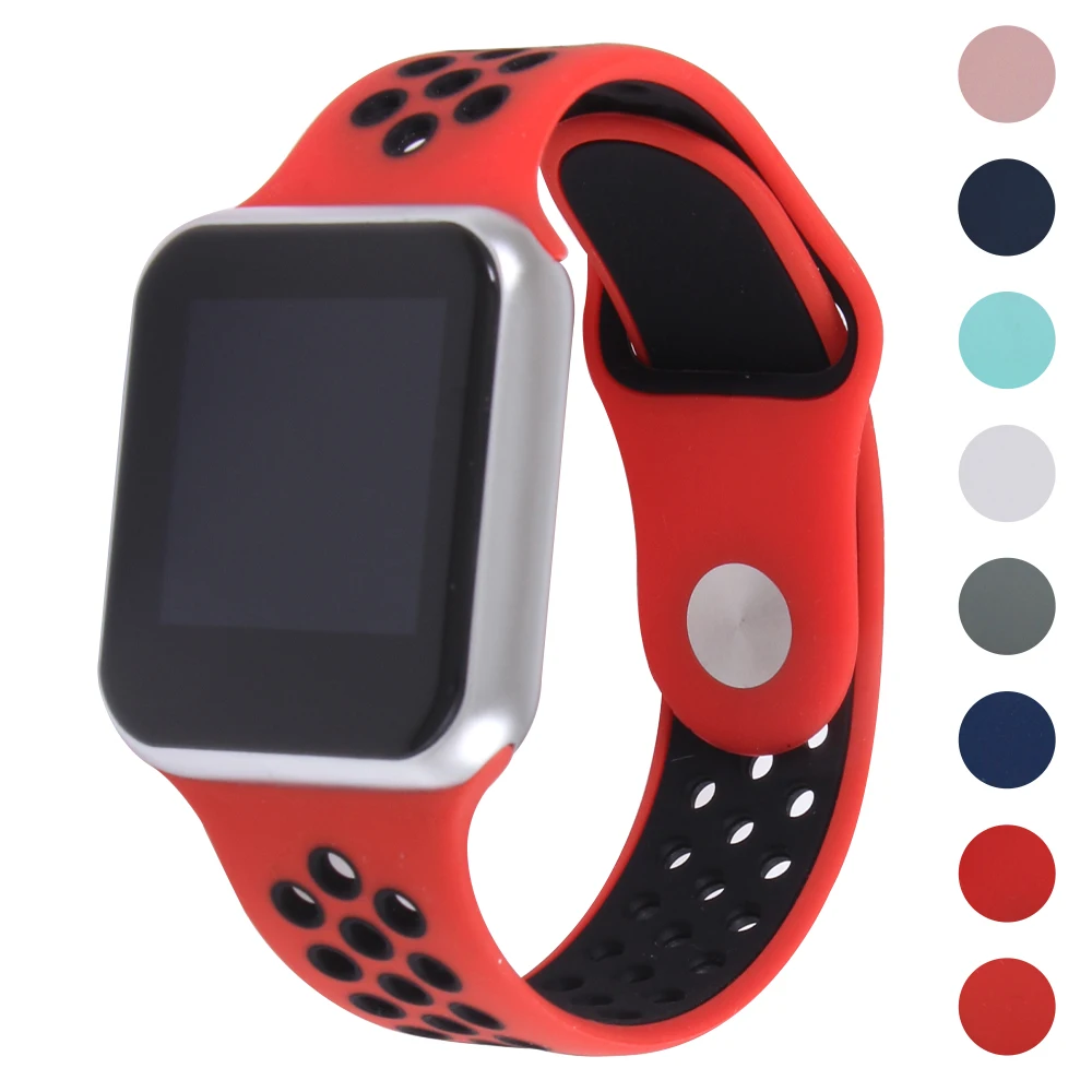 

men's watch F8 10 colors ni ke smartwatch with Heart rate Monitor Blood Pressure Fitness Bracelet Functions Not apple watch 4