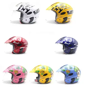 

Motorcycle Headpiece Child Half Helmet Kids Safety Helmet Head Protect Supplies R2LC