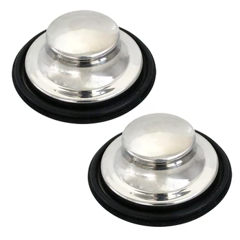 

2pcs/pack Sealing Leakage-proof Large Waste Processor Wide Rim Accessories Lid 3.3inch Diameter Home Kitchen Sink Stopper