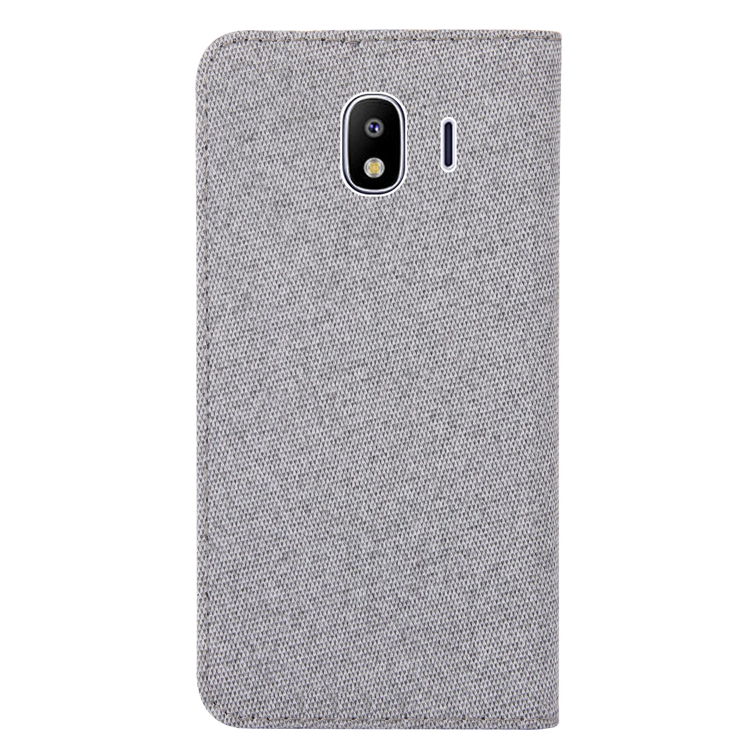 Модный тканевый встроенный ТПУ чехол для мобильного телефона samsung Galaxy J2Pro флип-телефон кожаный чехол