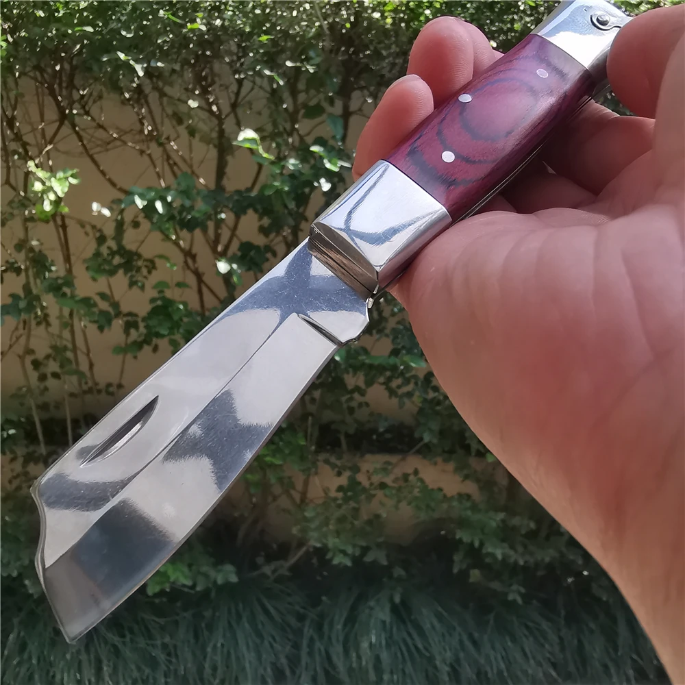 Folding Wild Tactical Knife High Hardness Steel Military Jungle Knives for Camping Hunting Survival Outdoor Activities Mens Gift |