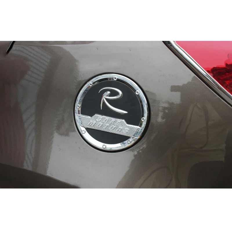 ABS внешний автомобильный масляный топливный бак крышка Газа накладка наклейка