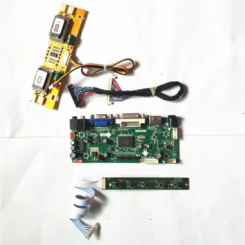 

For LM201WE3-TLH2/TLH3 MNT68676 display controller drive card HDMI+VGA+DVI LCD monitor panel LVDS 30Pin CCFL 1680*1050 20.1" kit
