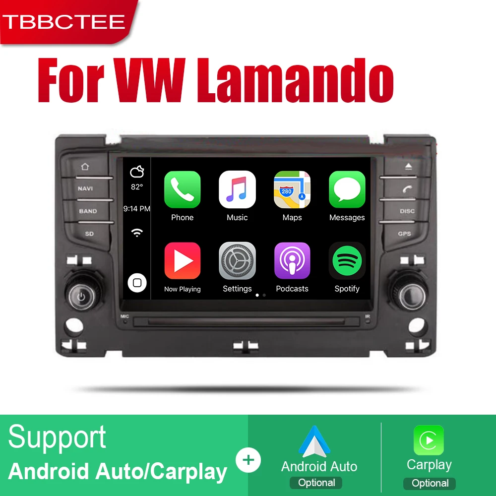 TBBCTEE для Volkswagen Lamando 2013~ Авто Радио 2 Din Автомобильный dvd-плеер на основе Android gps Навигация BT Wifi карта мультимедийная система