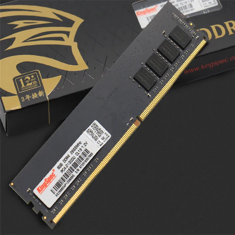 KingSpec memoria ram DDR4 PC DIMM 4GB 8GB 2400MHz16GB 2666MHZ RAM for desktop computer Memoria RAM DDR4 1.2V desktop RAM - AliExpress
