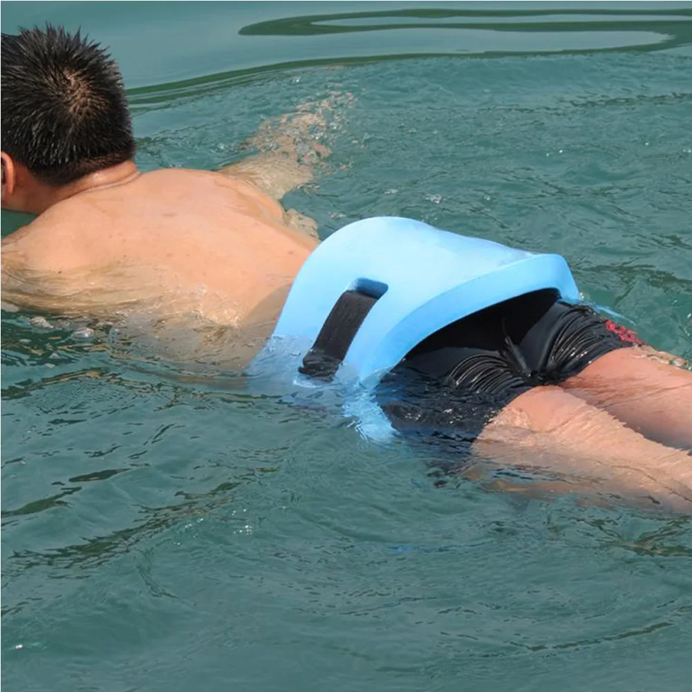 Для Взрослых Детей EVA регулируемая спинка плавающий Поролоновый пояс для плавания талии тренировочное оборудование инструмент доска-поплавок ремень