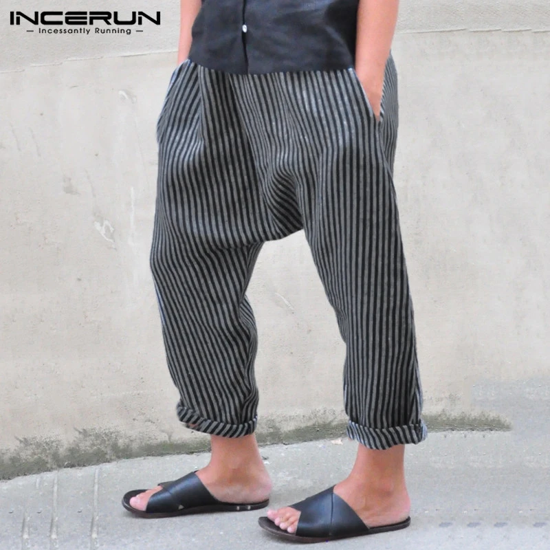 mens striped pants vintage