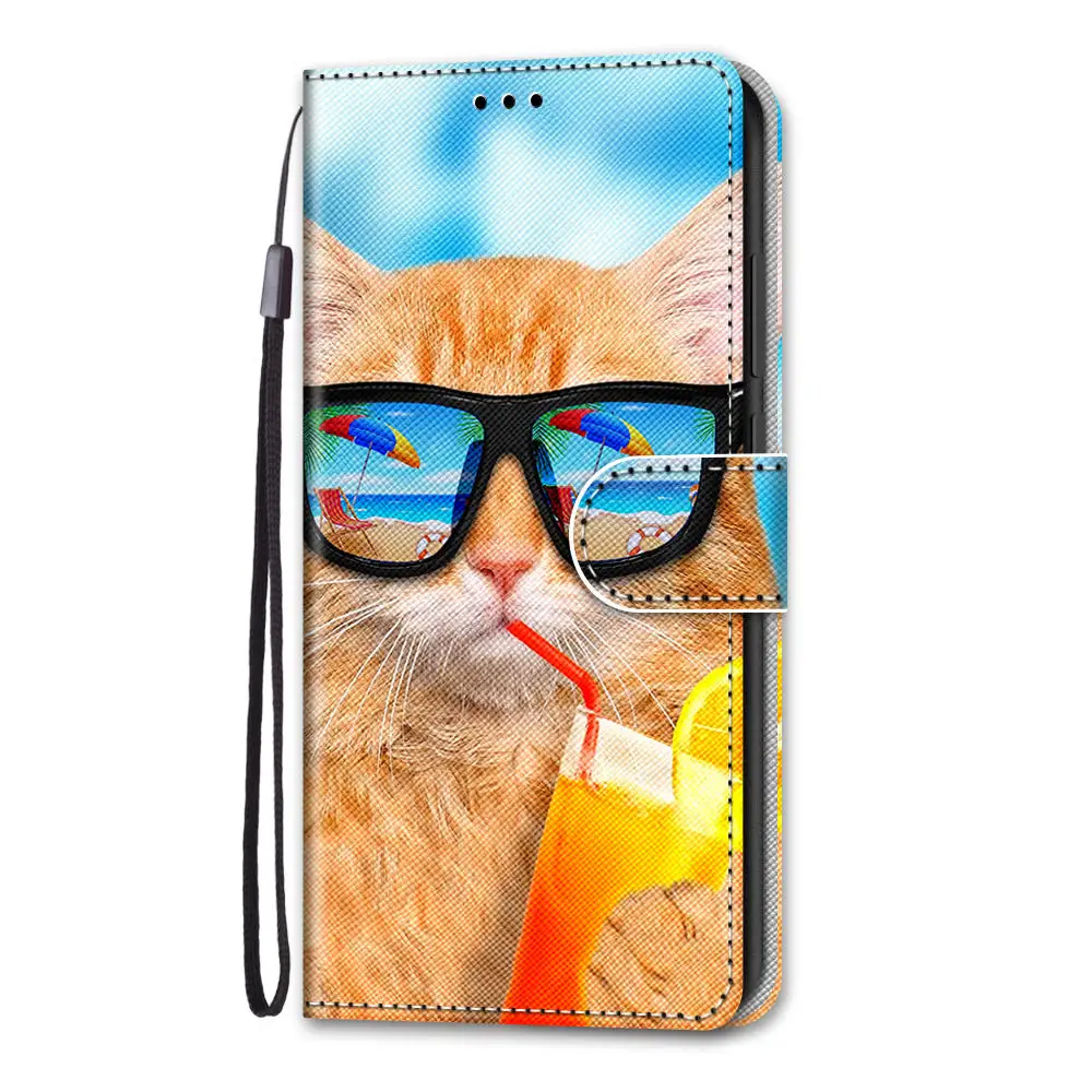Чехол книжка для Xiaomi Redmi 4A 4X 5A 6A 7A роскошный чехол из искусственной кожи с 3 слотами