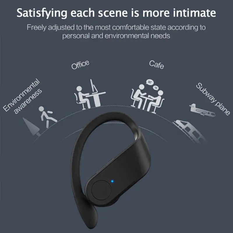 TWS B10 Новые Bluetooth наушники со светодиодным дисплеем вкладыши Спортивная гарнитура