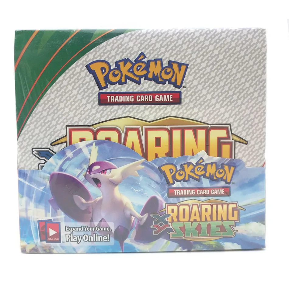 

Pokemon 324PCS GX EX MEGA Cover Card 3D Version Roaring Skies Card Collectible Gift Kids Toy