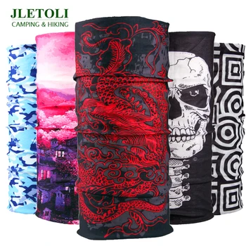 

JLETOLI Hiking Scarf Windproof Running Scarf Mountaineering Sunscreen Sport Head Scarf Magic Headbands Breathable Face Mask
