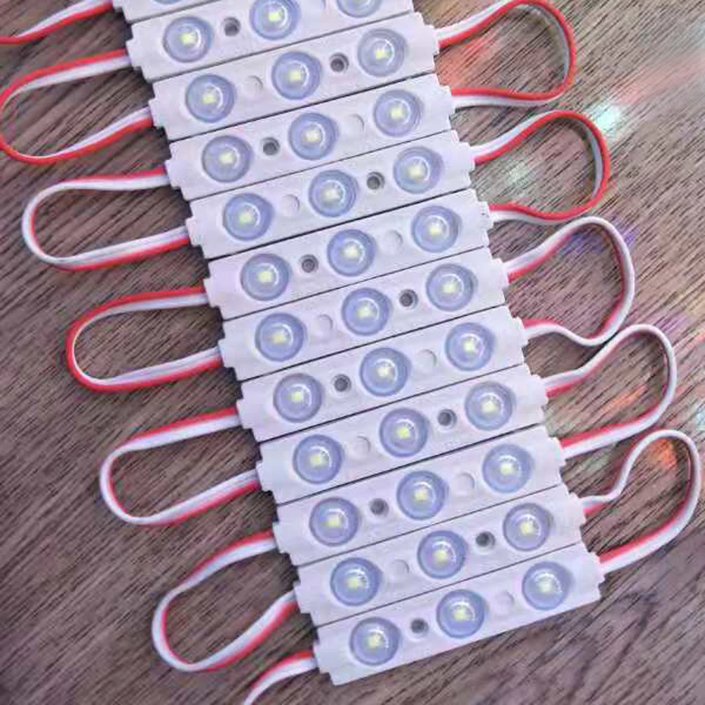 200 шт. DC12V 2835 SMD 3 светодиодный модуль инжексветильник IP65 декоративный светильник