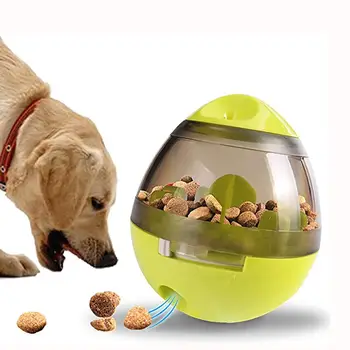 

Dog Tumbler Leak Food Toy Distribution Chew Toys Tumbler Leak Ball Dog Cat Training Fitness Toys Teeth Cleaning ABS and PC