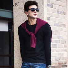 UCAK Brand Merino Wool Sweater Men Autumn Winter Thick Cashmere Pullover Men Casual O-Neck Sweaters Pure Color Pull Homme U3053 UCAK Brand Merino Wool Sweater Men Autumn Winter Thick Cashmere Pullover Men Casual O-Neck Sweaters Pure Color Pull Homme U3053