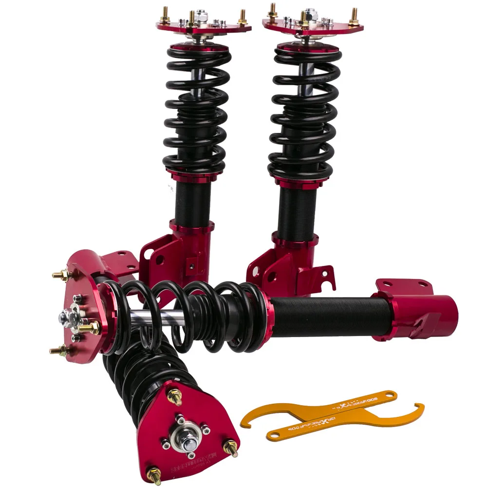 Coilover Set Coil Spring Strut Suspension for Subaru Impreza WRX GDB GDA 02-07 Saab 9-2X Drift Racing Coilovers Front Rear | Автомобили и