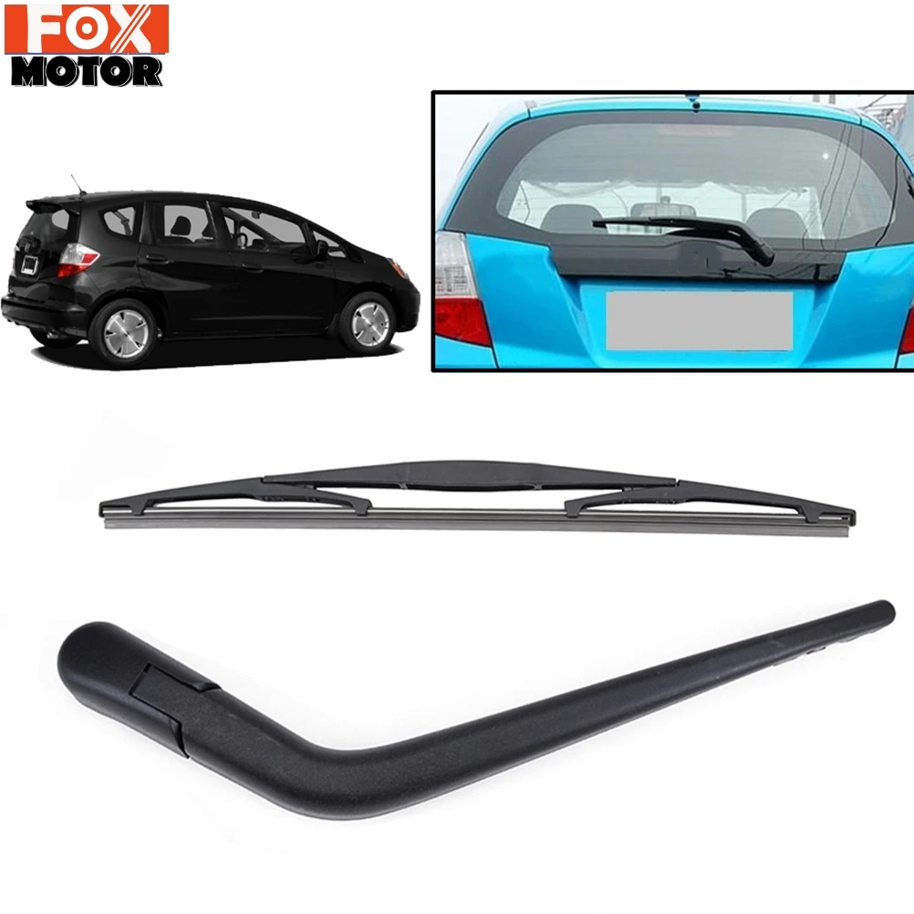 XUKEY Щетка стеклоочистителя ветрового стекла и набор рычагов для Honda Fit Jazz MK 2 2009 2010 2011 2012 2013 Стеклоочиститель заднего стекла