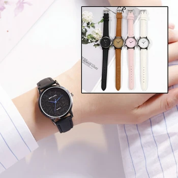 

New Watch Women Luxury Delicate Small Dial Analog Quartz Fashion Leather Band Women's Watches Women Dress Clock reloj mujer