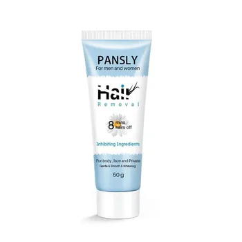 

PANSLY 8mins Hair Off Hair Removal Cream Inhibiting Ingredients Hair Growth Mild Moisturizing Non-irritating Skin Care Cream