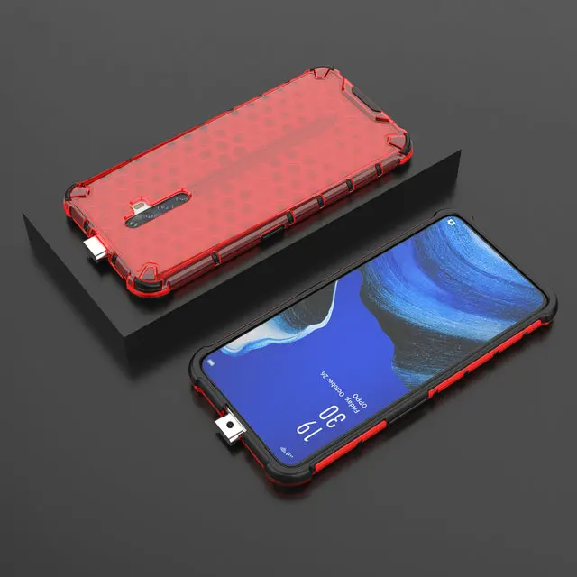 Reno2 Z Reno Ace задний Чехол-бампер задняя крышка для Oppo Reno 2 Z чехол Reno 2Z Funda Realme X2 Pro 5 Realme C2 A1K противоударный чехол